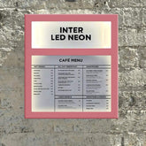 The Streatham' - Branded Exterior Menu Box - Any Colour! (A4 Landscape)